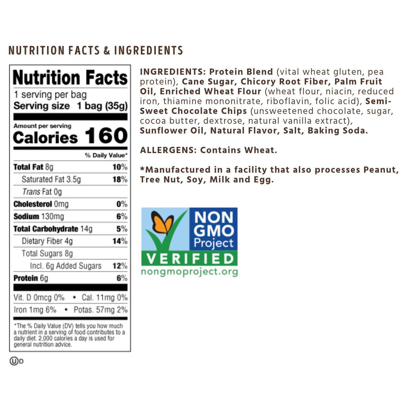 Lenny & Larry's Crunchy Cookies-N101 Nutrition