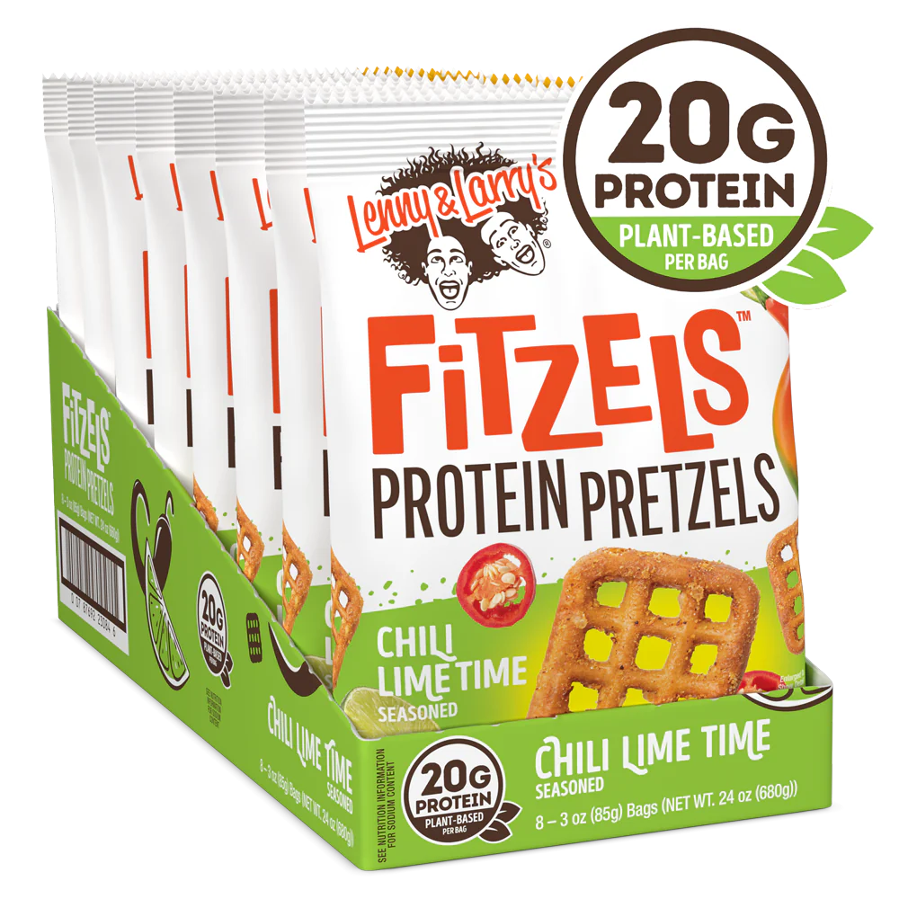 Lenny & Larry's FITZELS Protein Pretzels-N101 Nutrition