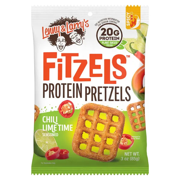 Lenny & Larry's FITZELS Protein Pretzels-N101 Nutrition