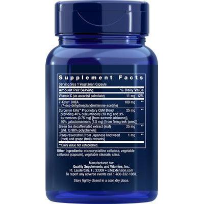 Life Extension 7-Keto DHEA Metabolite 100 mg-N101 Nutrition