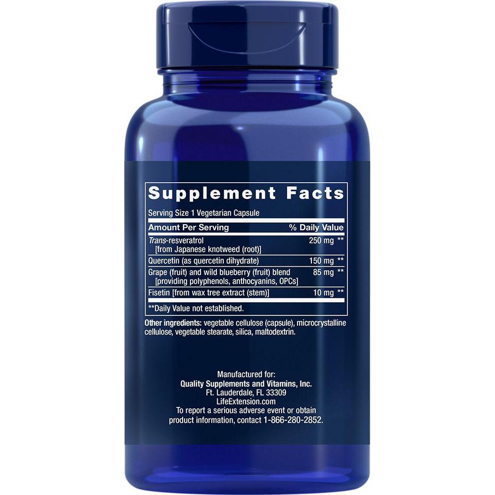 Life Extension Optimized Resveratrol-N101 Nutrition