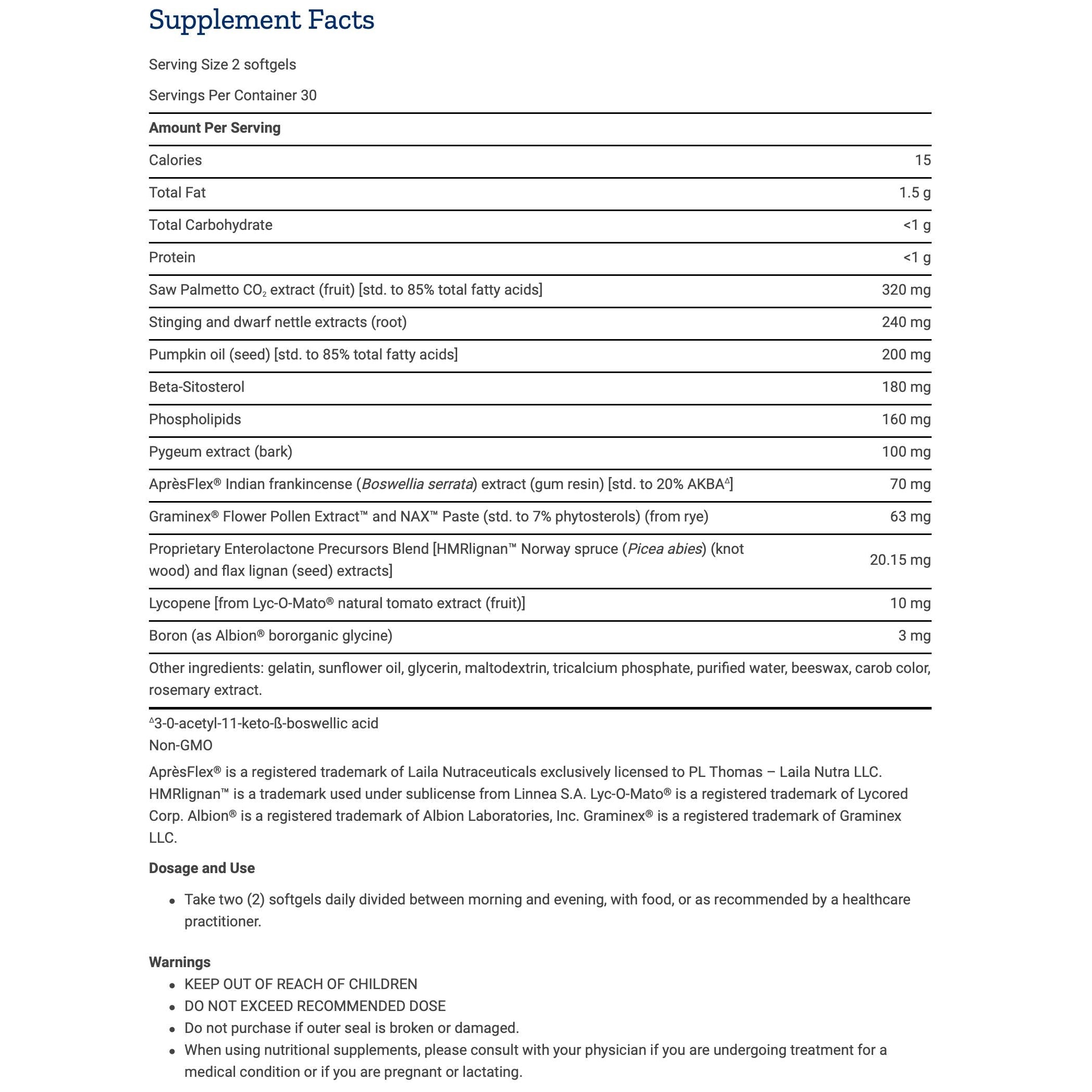 Life Extension Ultra Prostate Formula-N101 Nutrition