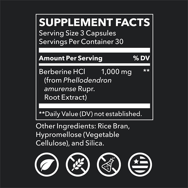 LifeSeasons Berberine 1000 mg-N101 Nutrition