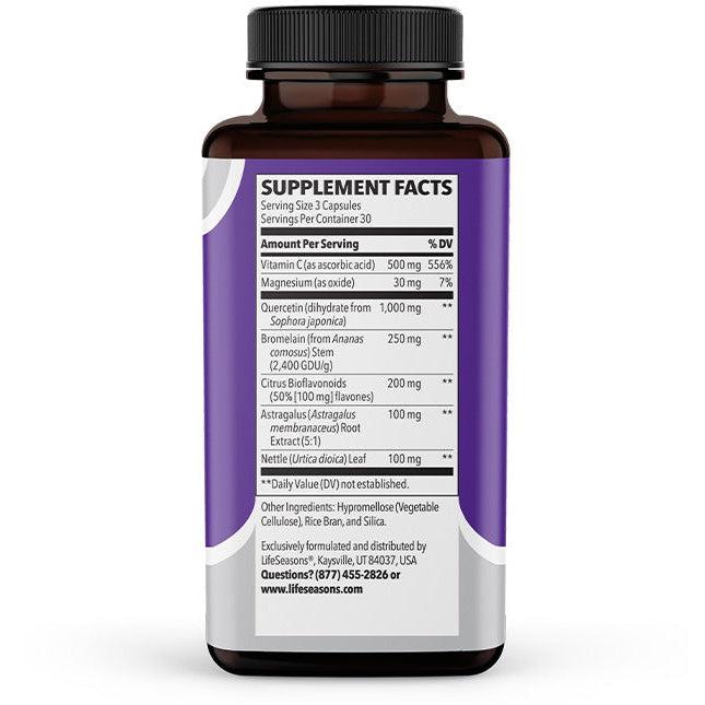 LifeSeasons Breathe-X-N101 Nutrition