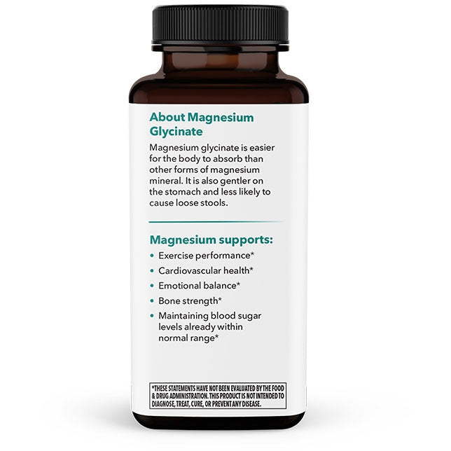 LifeSeasons Essentials Magnesium Glycinate 350 mg-N101 Nutrition
