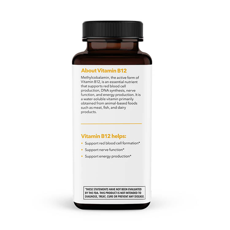 LifeSeasons Essentials Vitamin B12 Quick Melts 10,000 mcg-N101 Nutrition