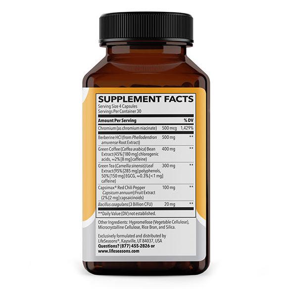 LifeSeasons GLP-1 Support with Berberine HCl-N101 Nutrition