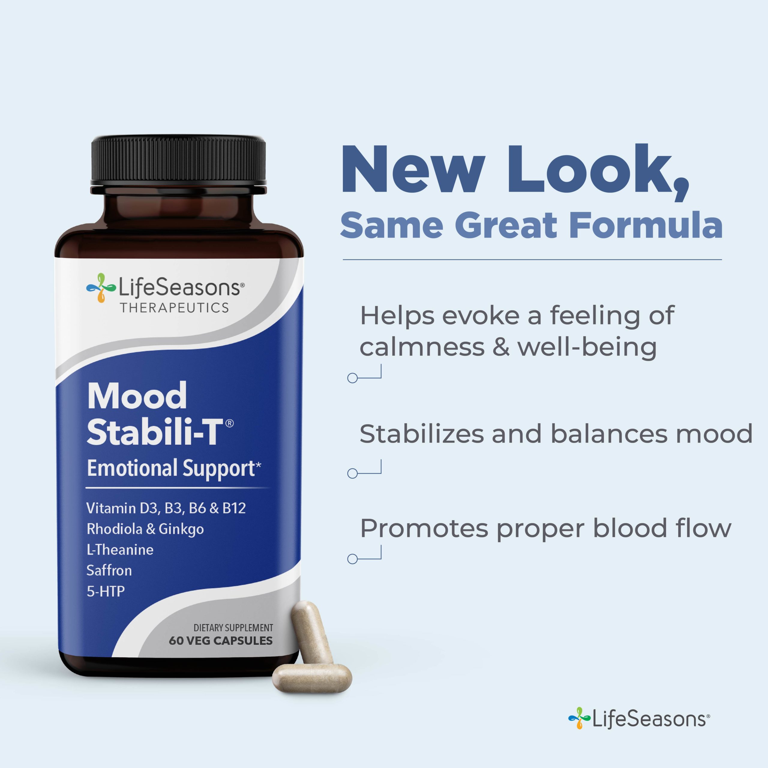 LifeSeasons Mood Stabili-T-N101 Nutrition
