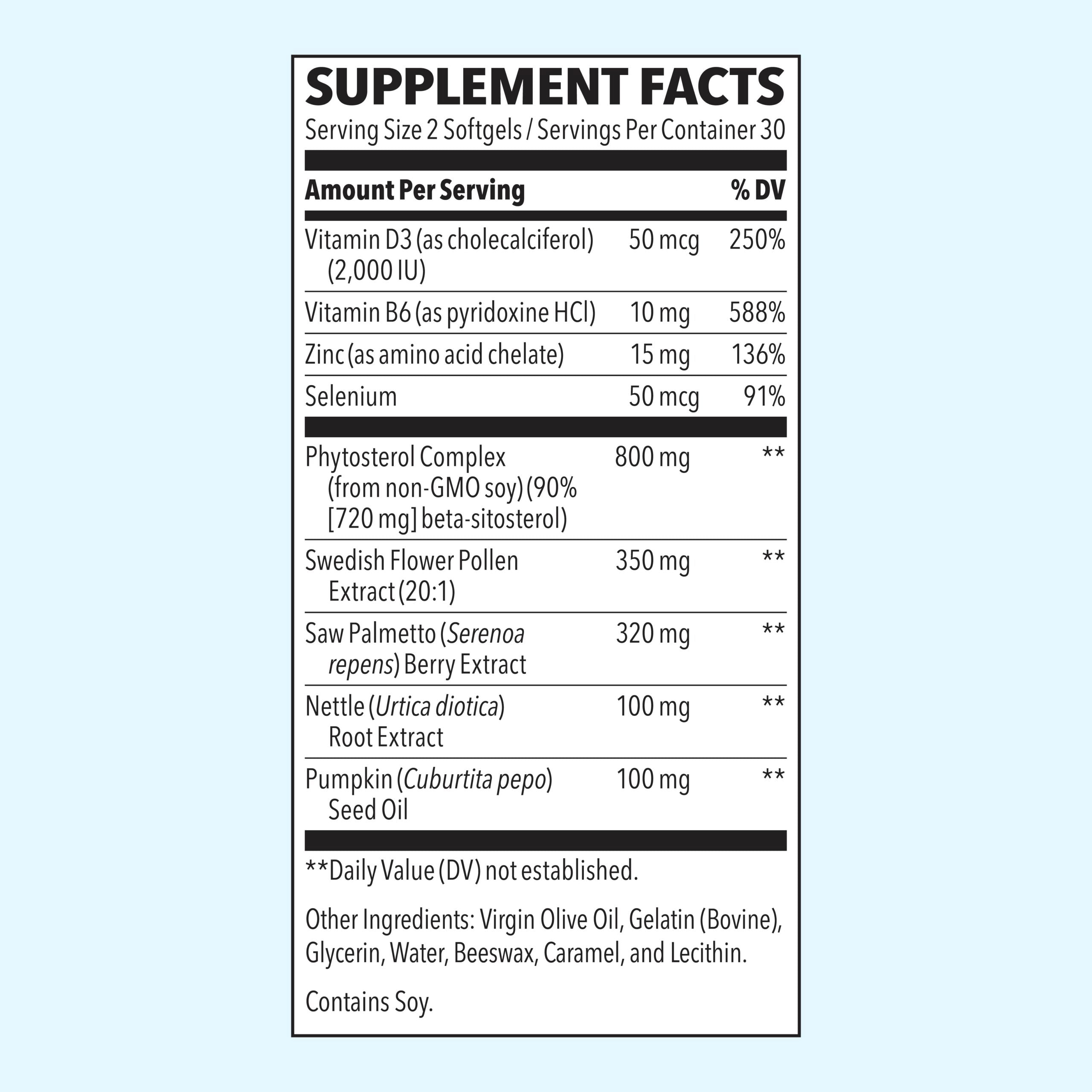 LifeSeasons Pros-T Prostate Support-N101 Nutrition