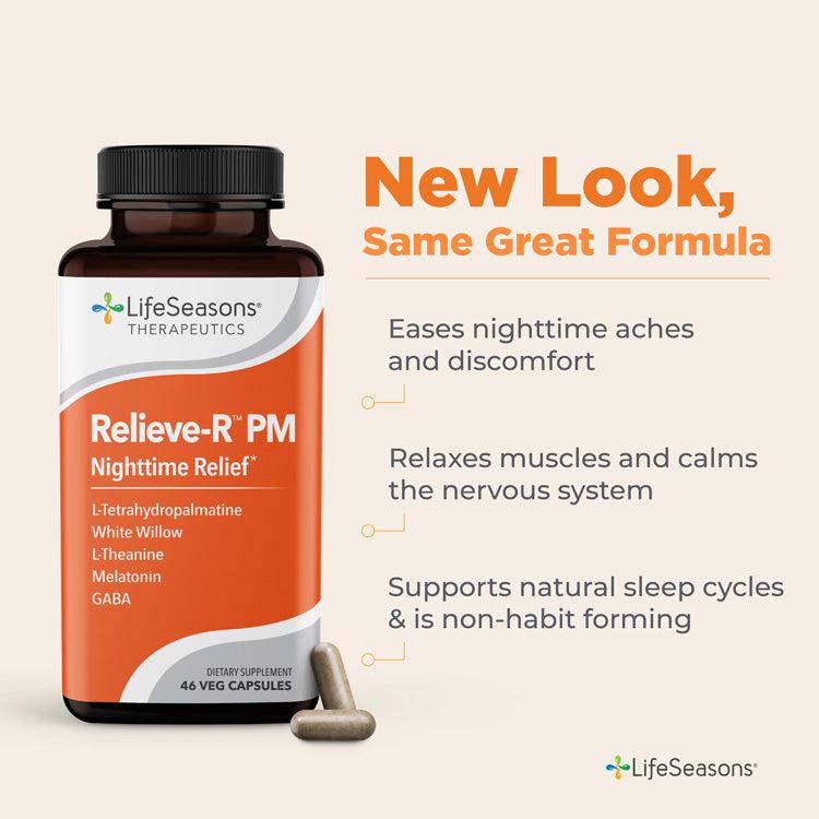 LifeSeasons Relieve-R PM-N101 Nutrition
