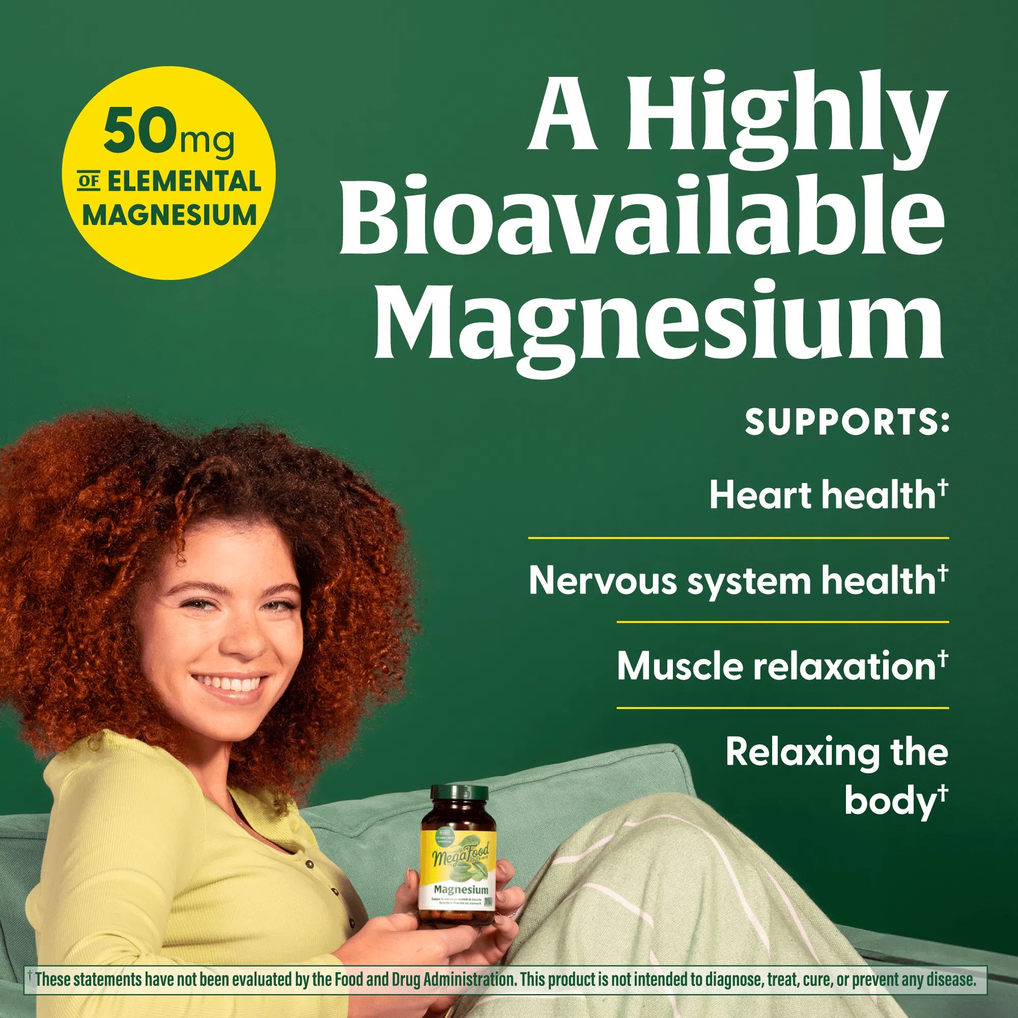 MegaFood Magnesium-N101 Nutrition