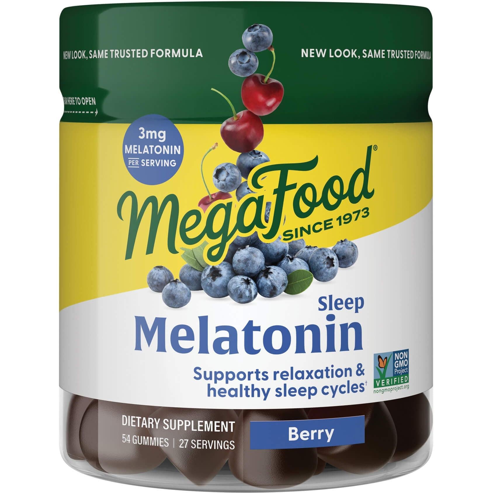 MegaFood Melatonin Sleep Gummies 3mg-N101 Nutrition