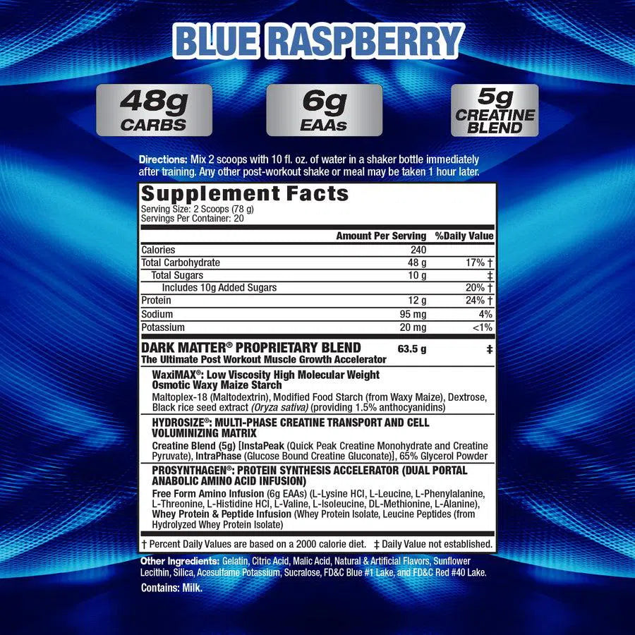 MHP Dark Matter-N101 Nutrition