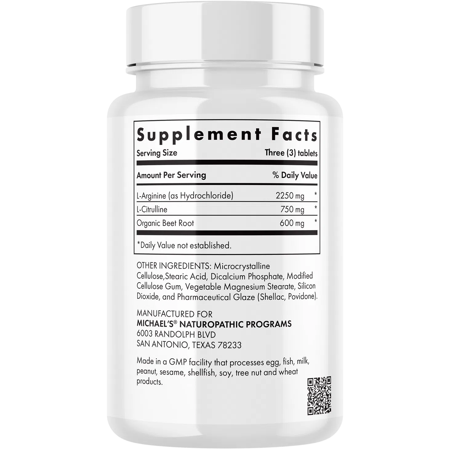 Michael's Health Arginine Citrulline-N101 Nutrition