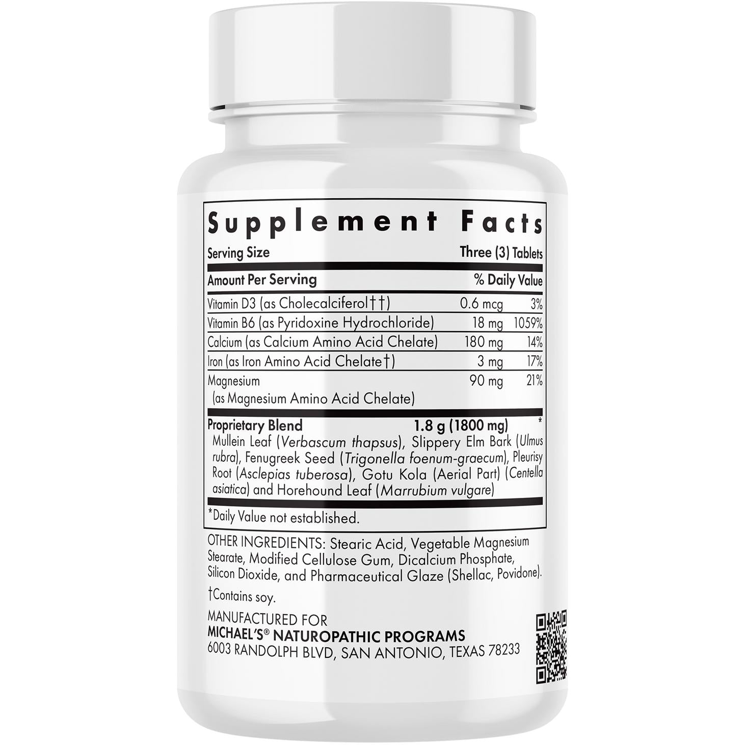 Michaels Health Lung Factors-N101 Nutrition