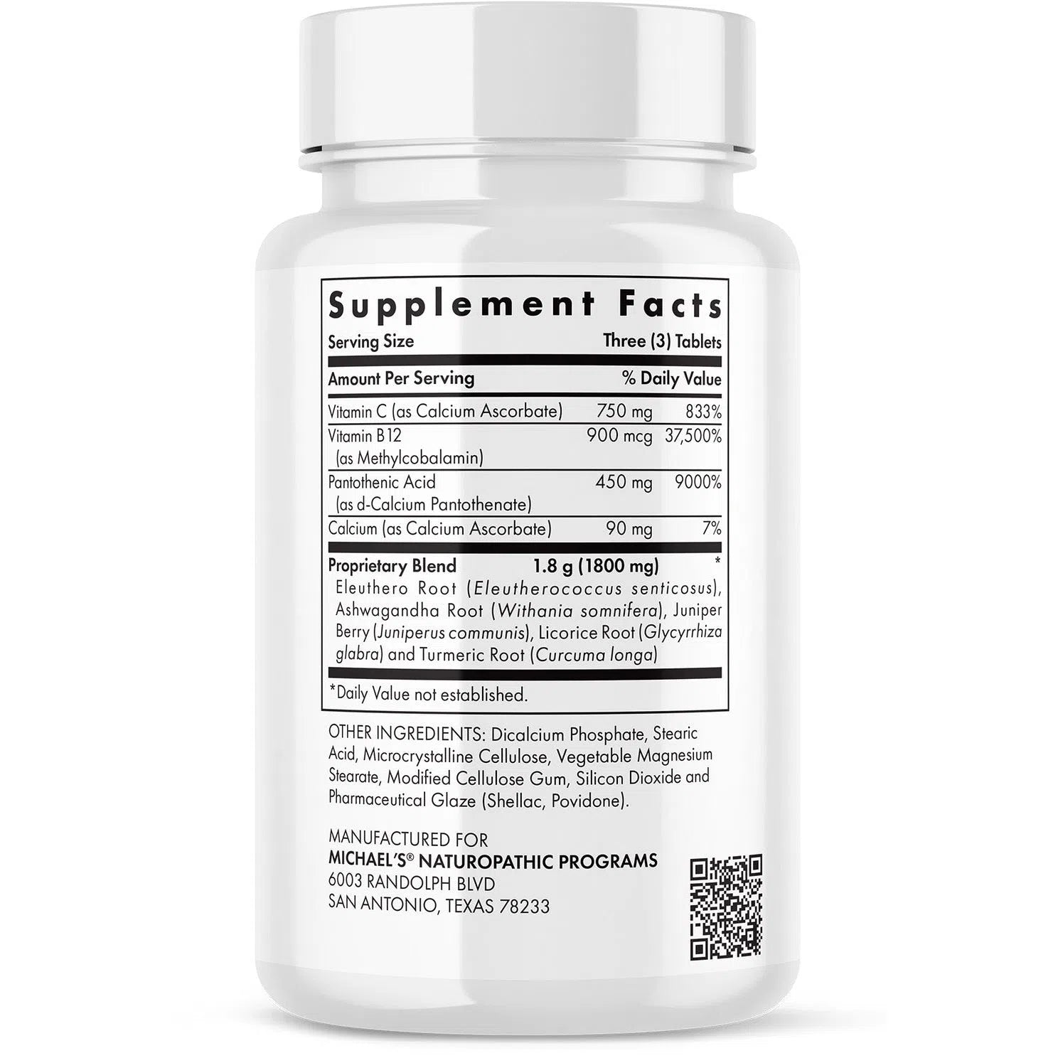 Michael's Health Stress Adrenal Support-N101 Nutrition