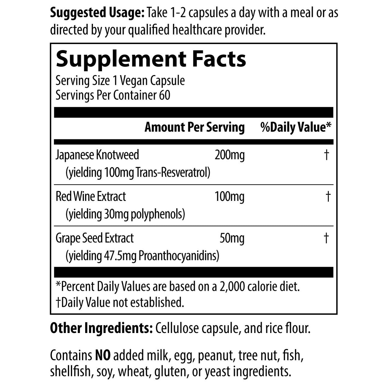 MRM Resveratrol 100 mg-N101 Nutrition