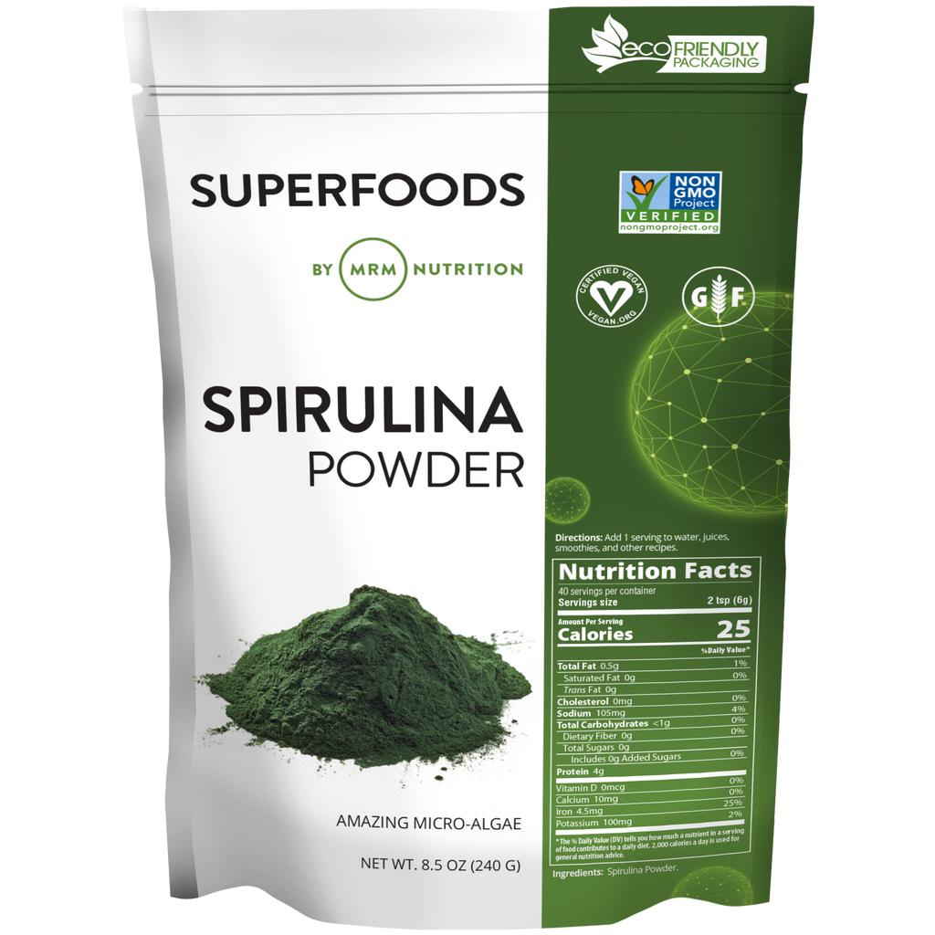 MRM Superfoods RAW Spirulina Powder-N101 Nutrition