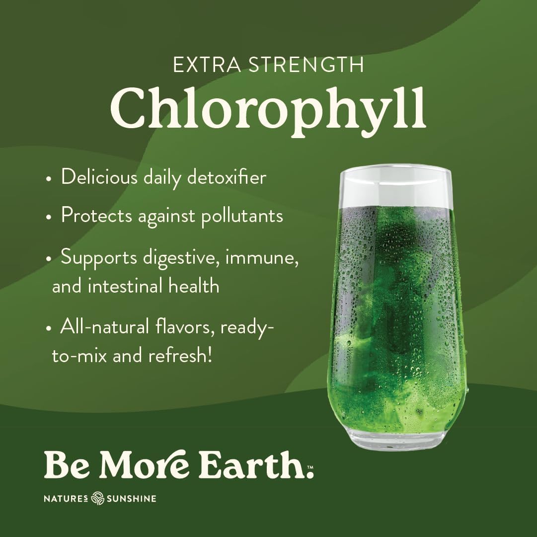 Nature's Sunshine Chlorophyll Detoxifying Stick Packs-N101 Nutrition