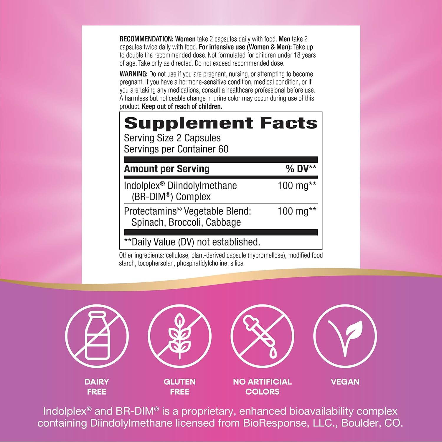 Nature's Way DIM-Plus (Diindolylmethane)-N101 Nutrition