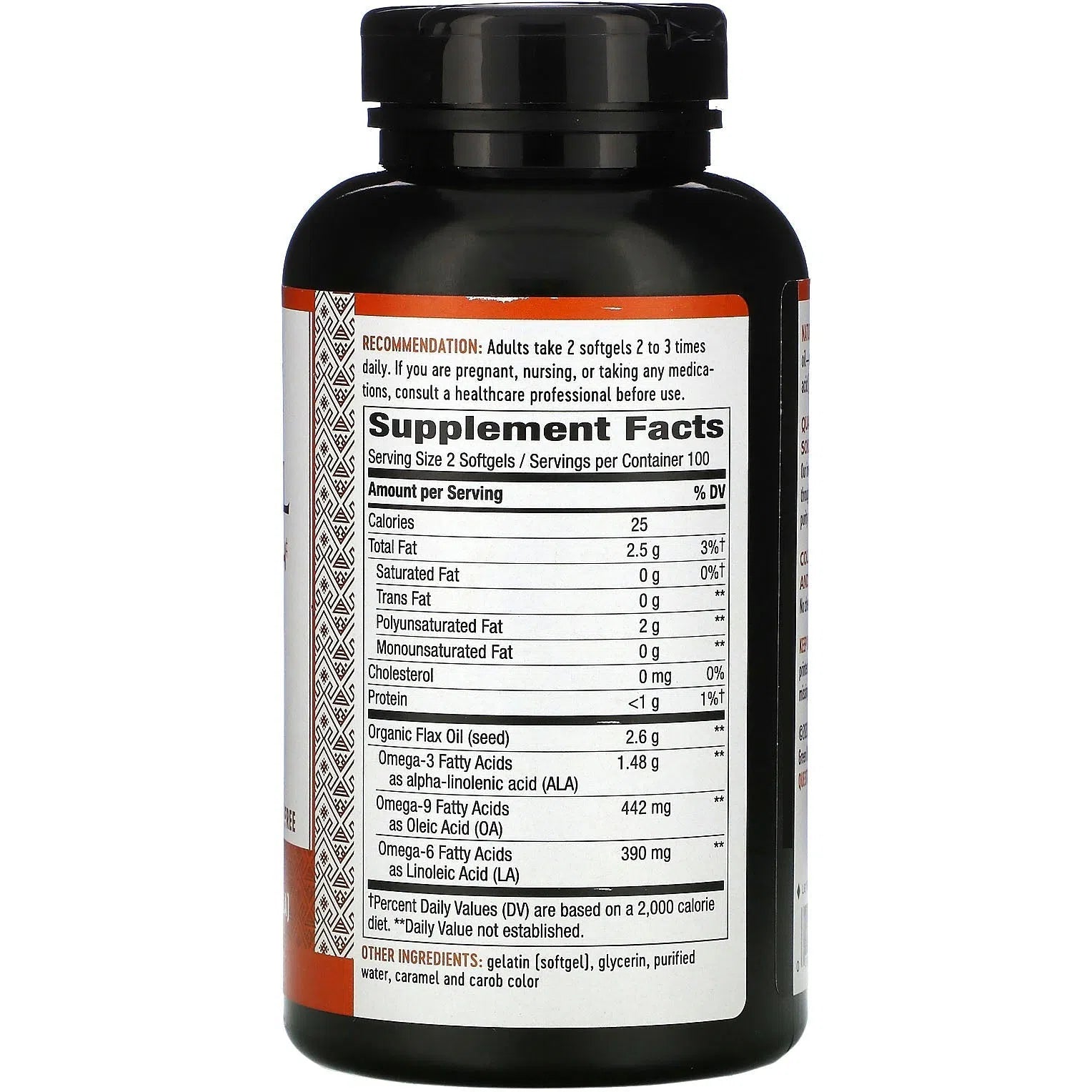 Nature's Way Flax Oil Max Strength-N101 Nutrition