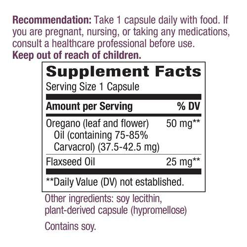Nature's Way Oregano Oil-N101 Nutrition