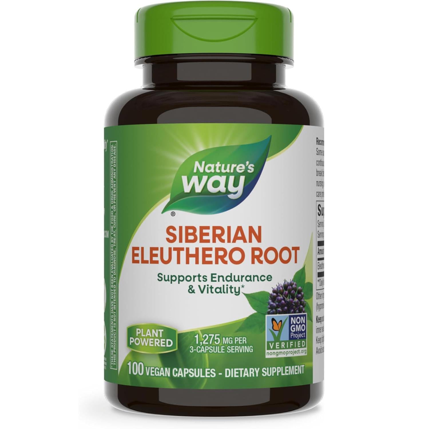 Nature's Way Siberian Eleuthero Root-N101 Nutrition