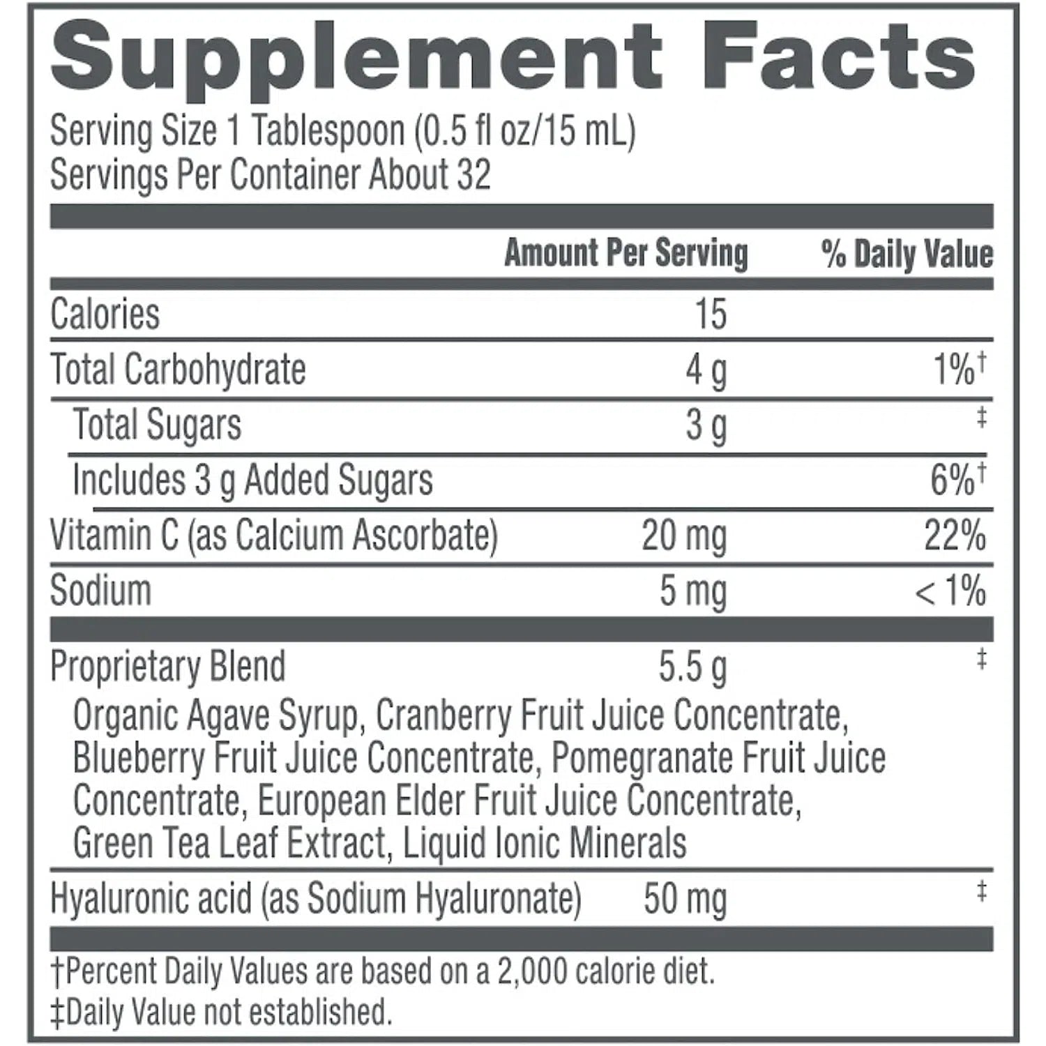 NeoCell Hyaluronic Acid Berry Liquid-N101 Nutrition