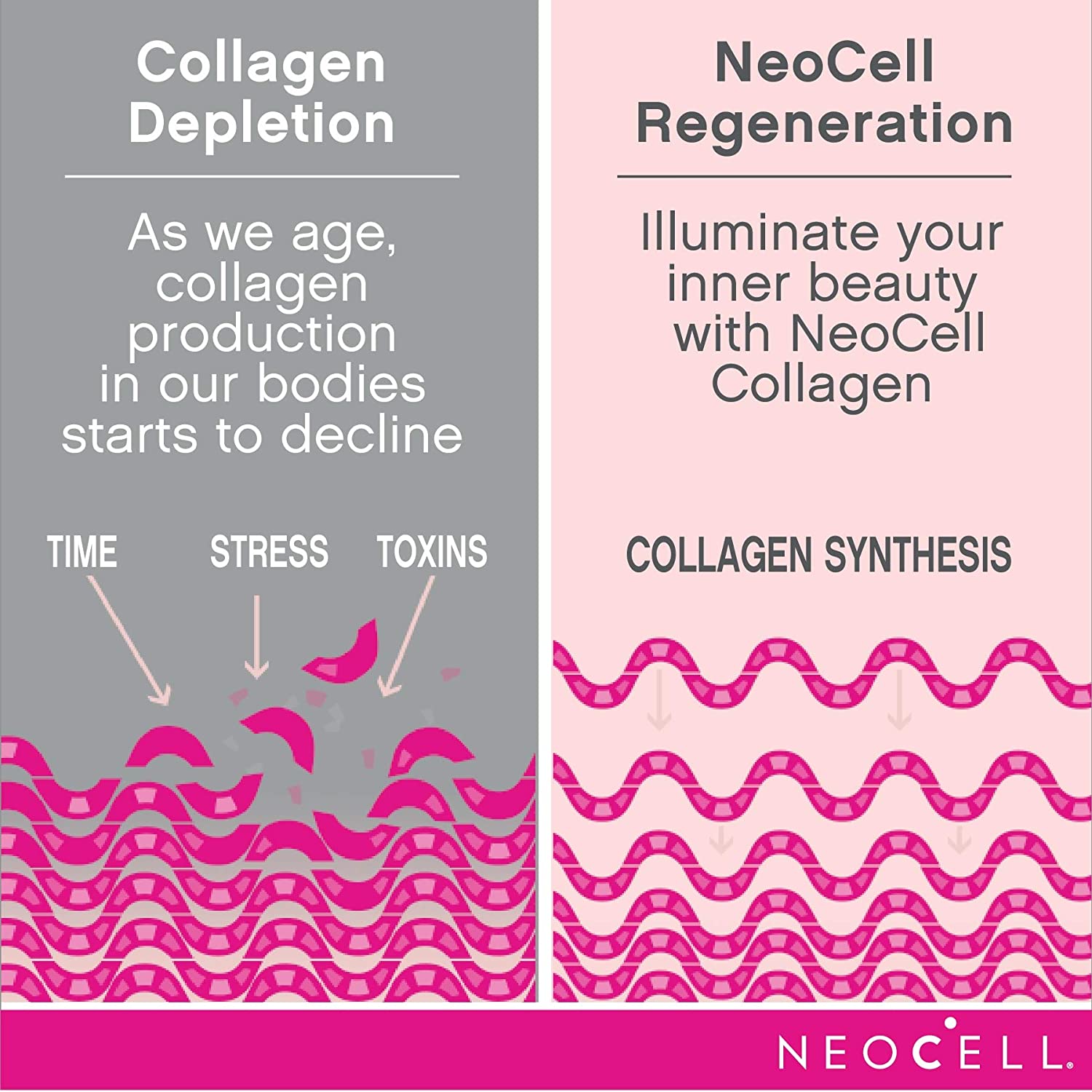 NeoCell Super Collagen Peptides Powder - Unflavored-N101 Nutrition