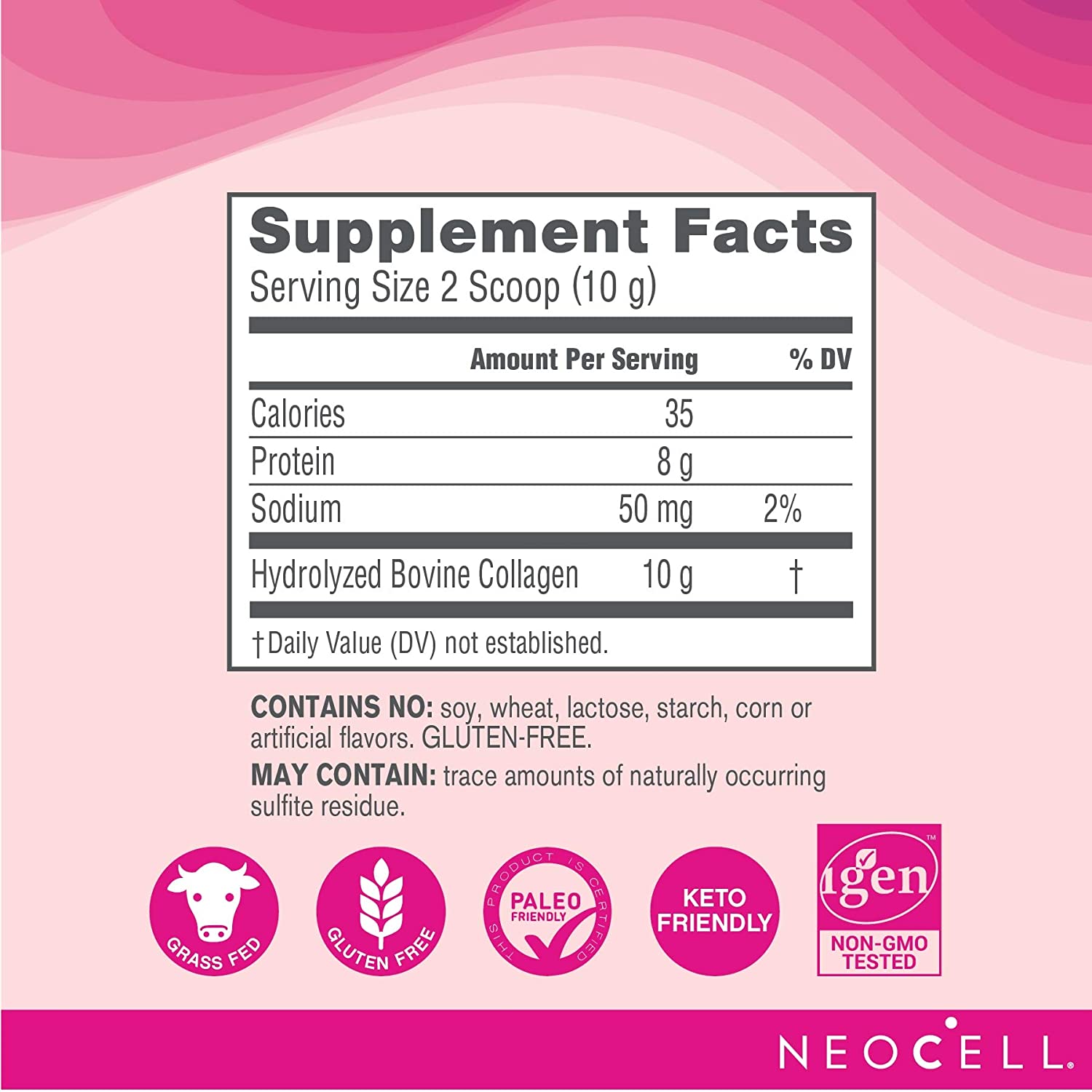 NeoCell Super Collagen Peptides Powder - Unflavored-N101 Nutrition