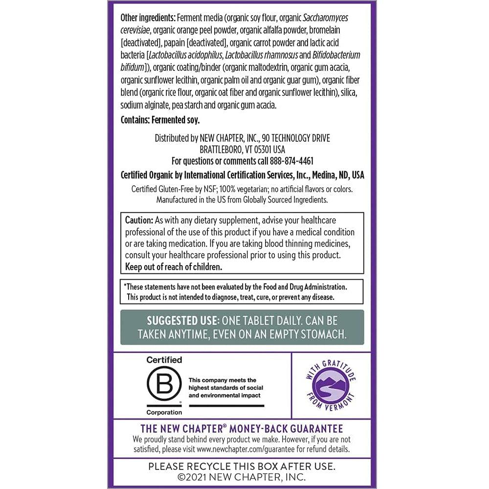 New Chapter Every Man’s One Daily 40+ Multivitamin-N101 Nutrition