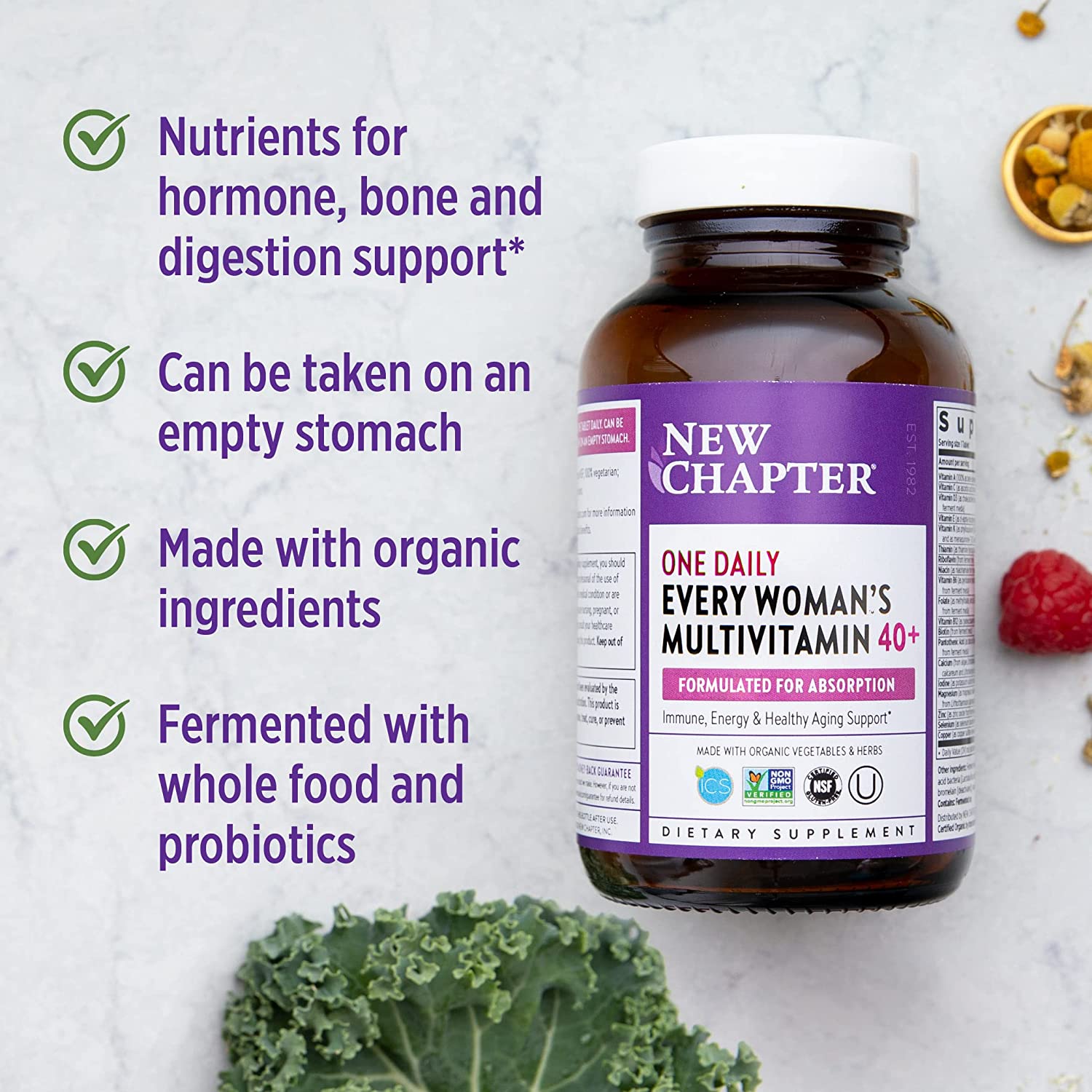 New Chapter Every Woman's One Daily 40+ Multivitamin-N101 Nutrition