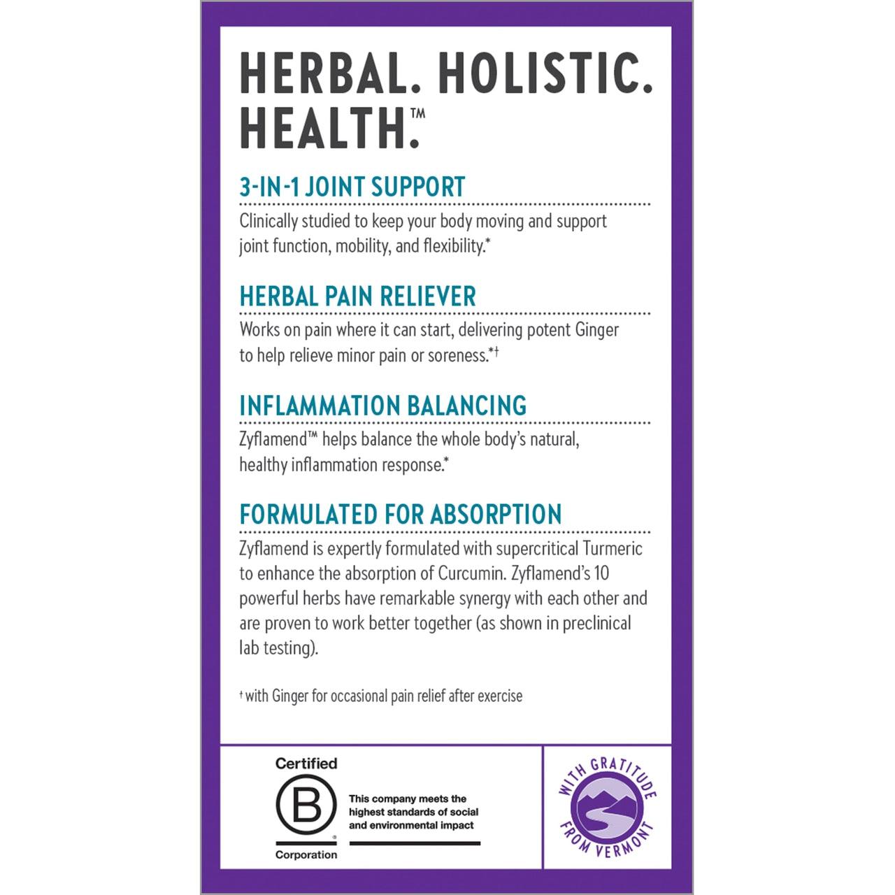 New Chapter Zyflamend-N101 Nutrition