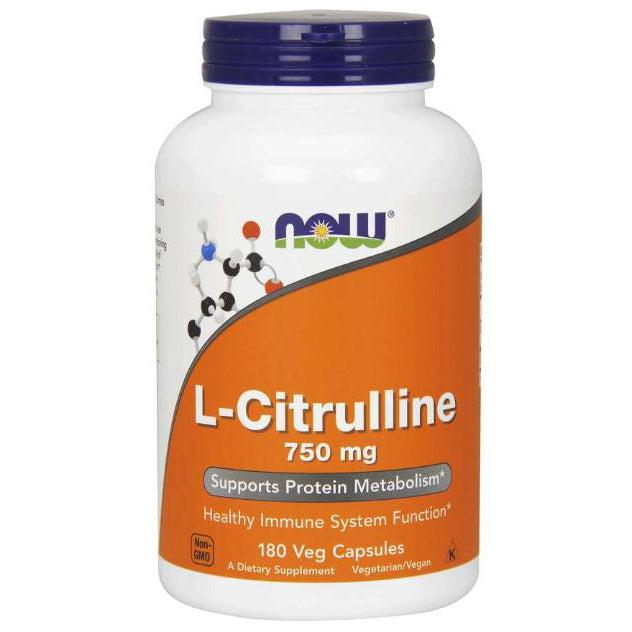 NOW L-Citrulline 750 mg-N101 Nutrition