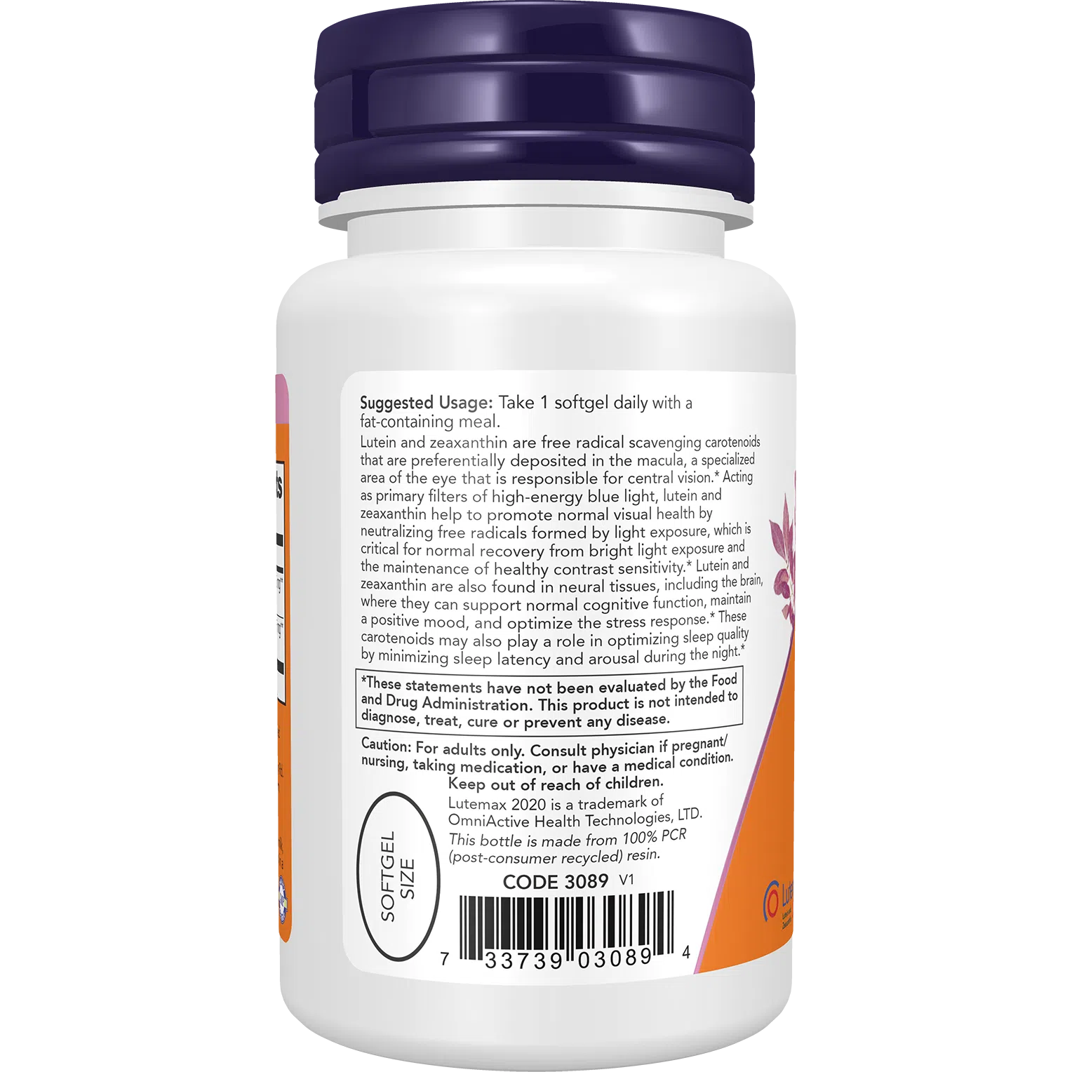 NOW Lutein & Zeaxanthin-N101 Nutrition