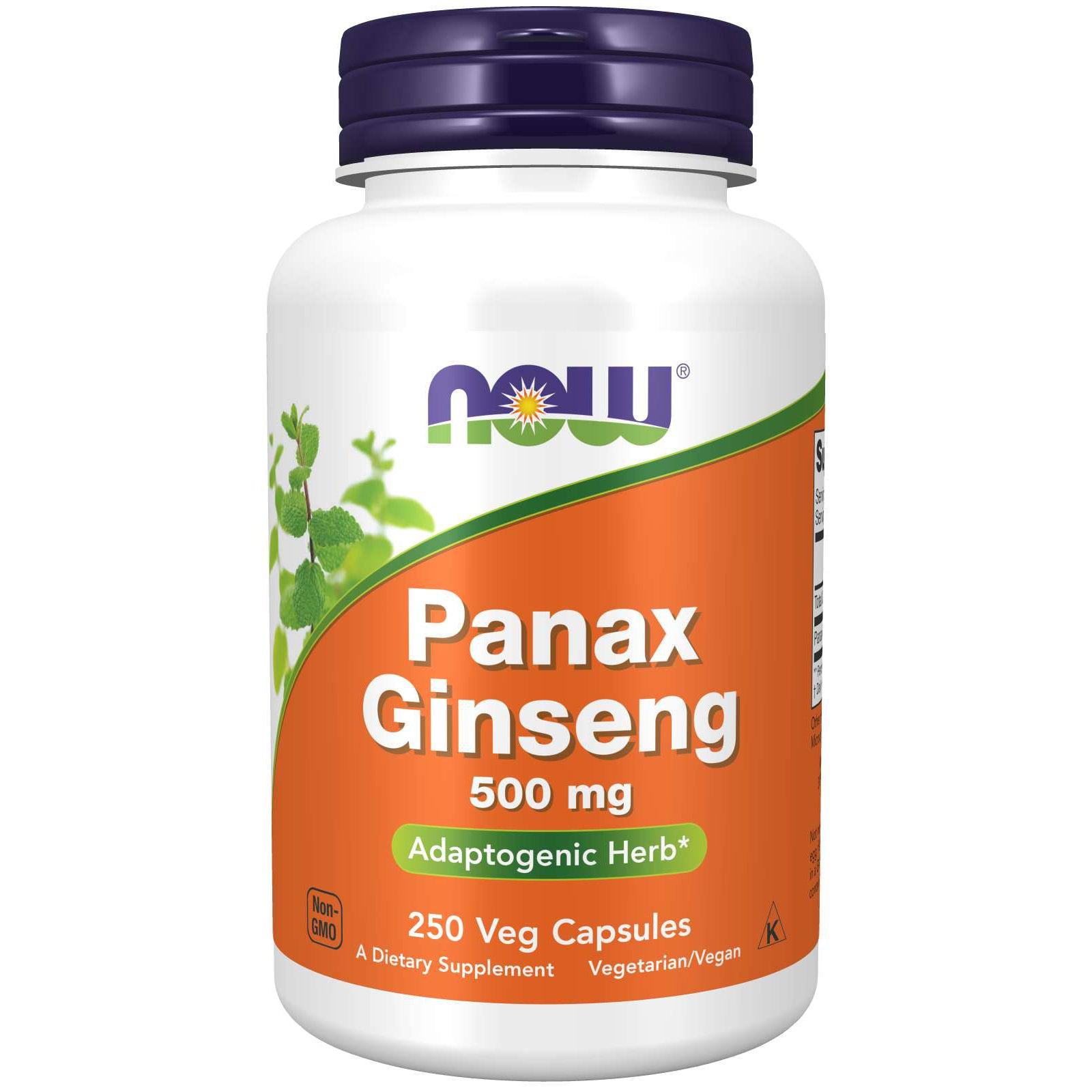 NOW Panax Ginseng 500 mg-N101 Nutrition