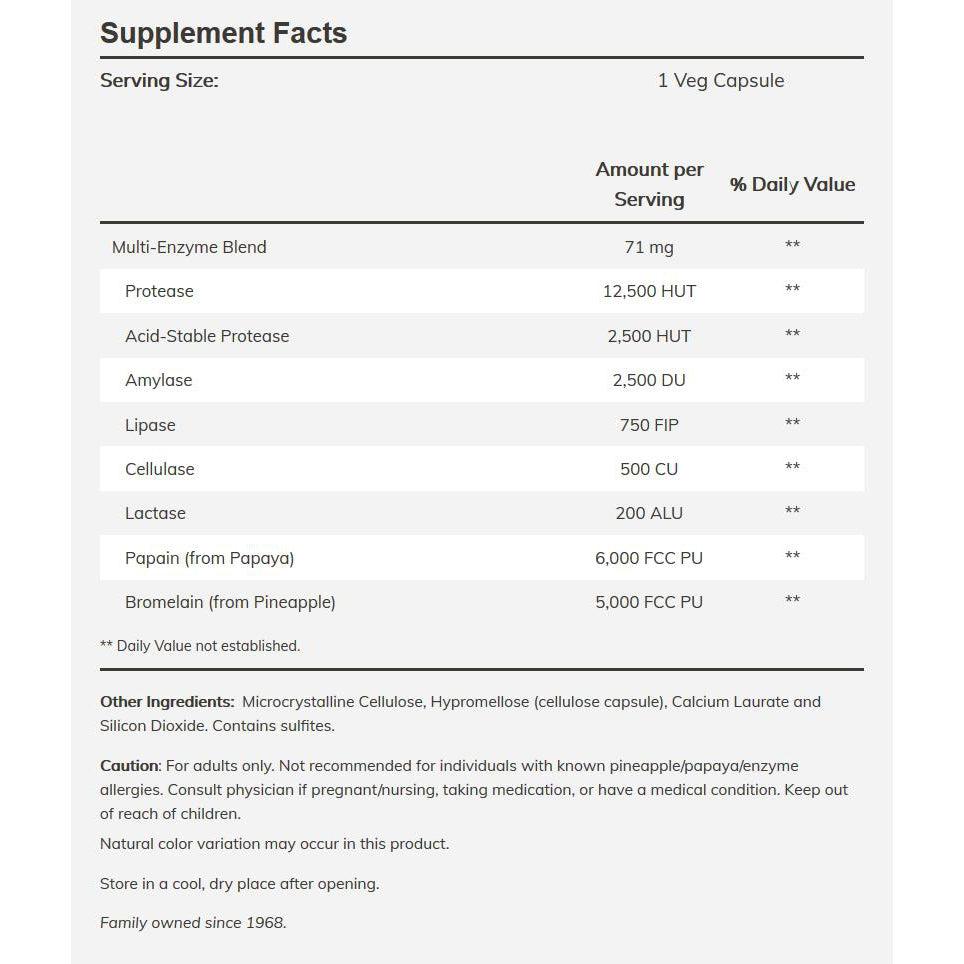 NOW Plant Enzymes-N101 Nutrition