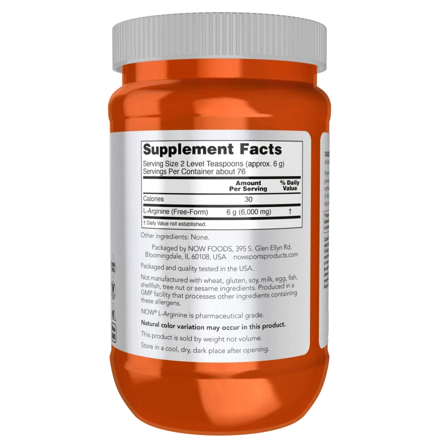 NOW Sports L-Arginine Powder-N101 Nutrition