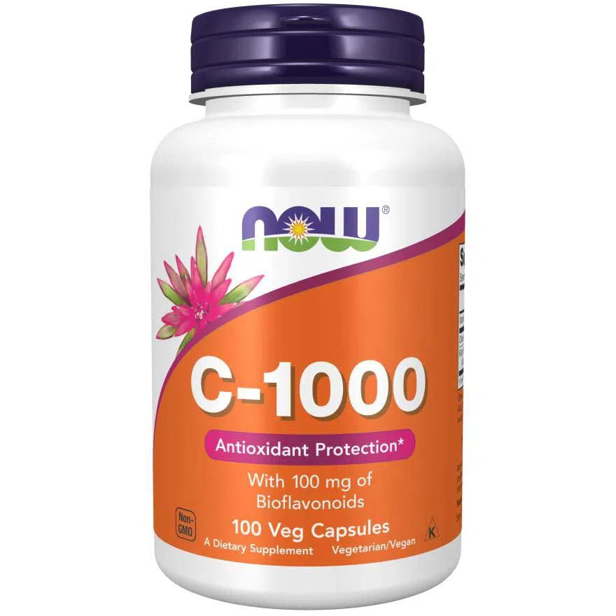 NOW Vitamin C-1000 Veg Capsules-N101 Nutrition