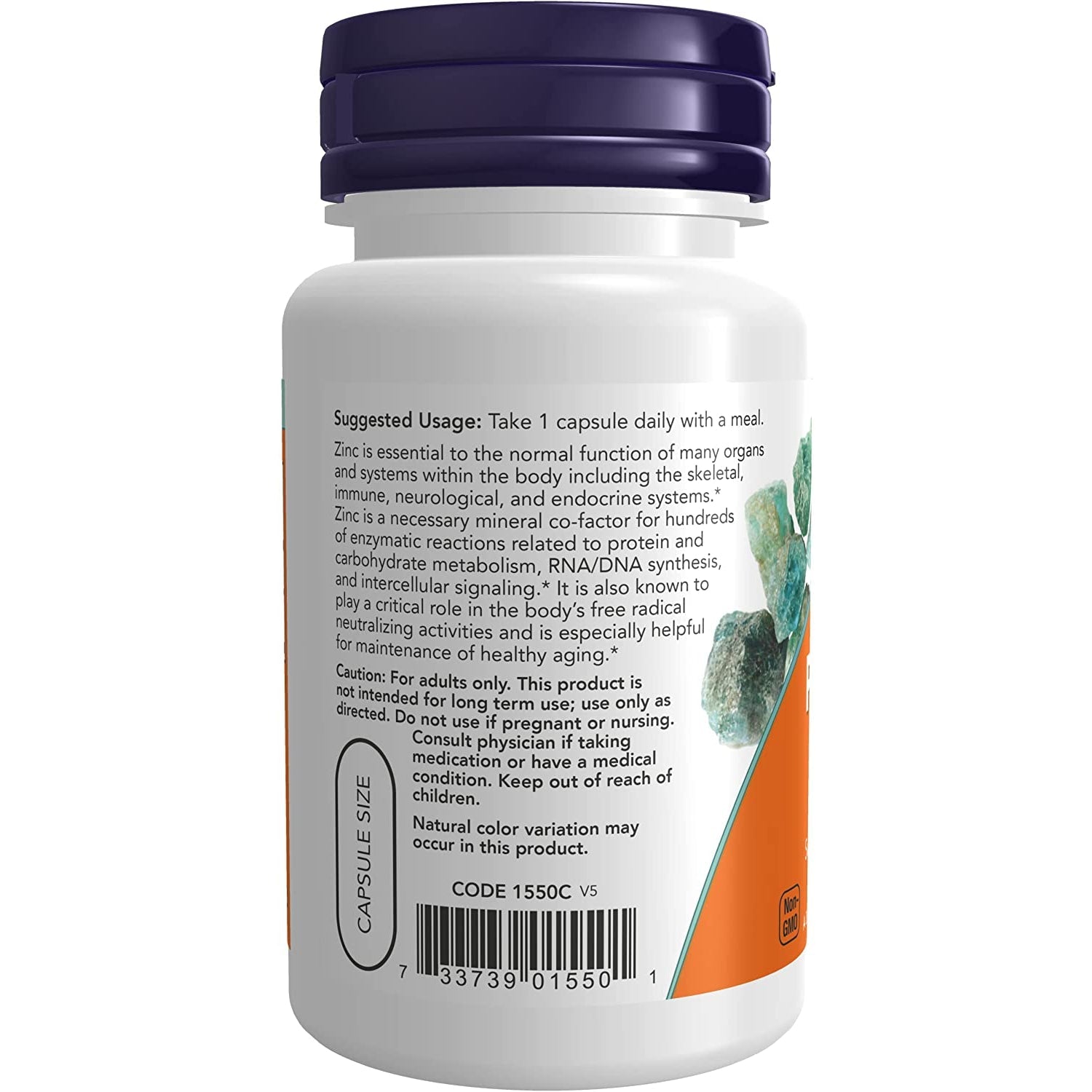NOW Zinc Picolinate 50 mg-N101 Nutrition