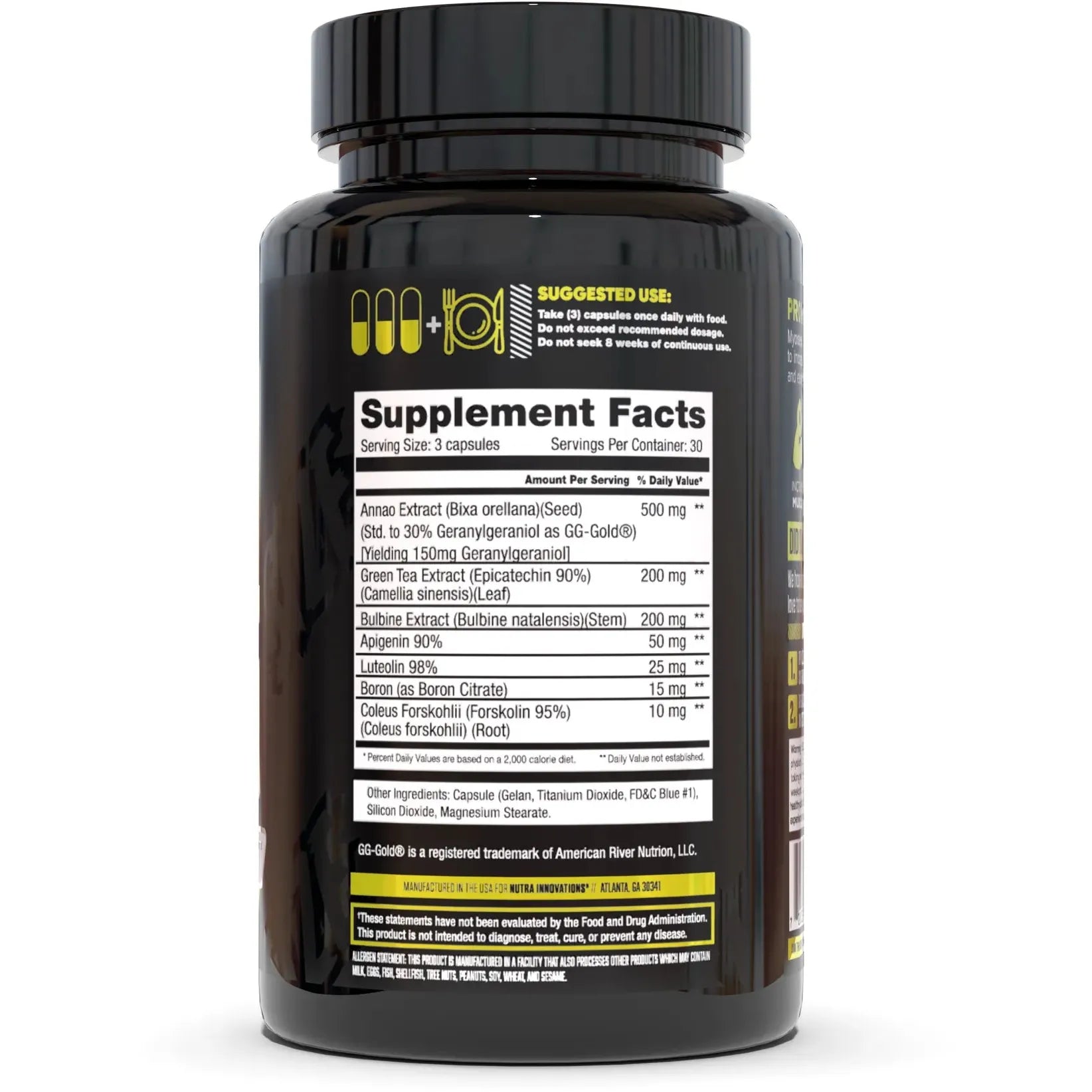 Nutra Innovations Myosterone-N101 Nutrition