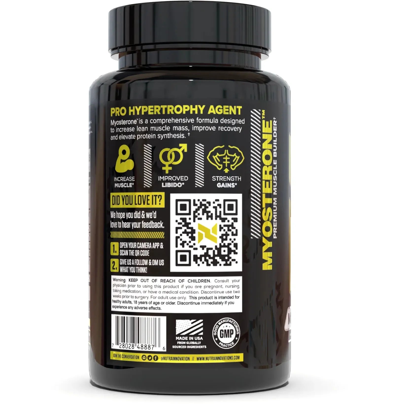 Nutra Innovations Myosterone-N101 Nutrition