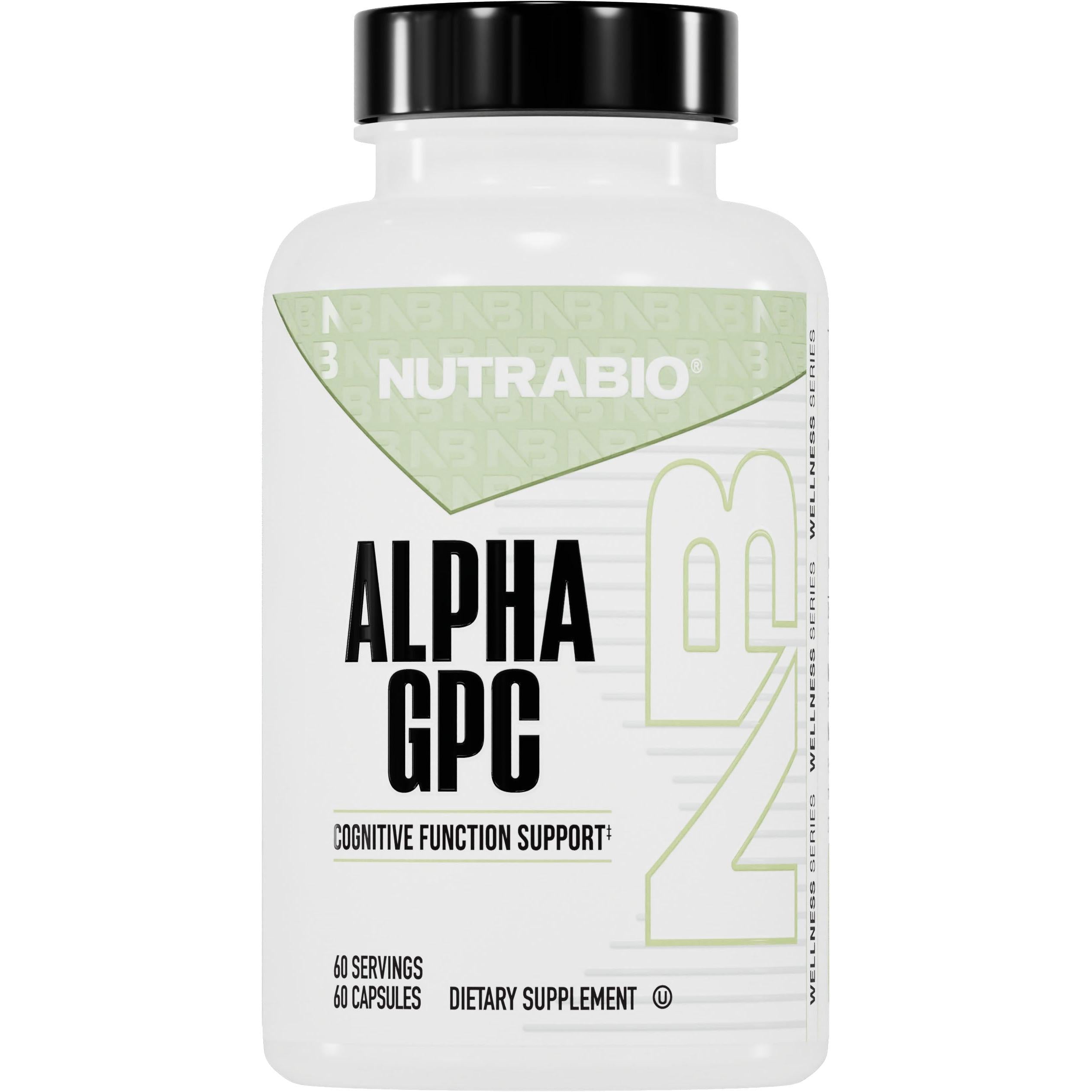 NutraBio Alpha GPC-N101 Nutrition