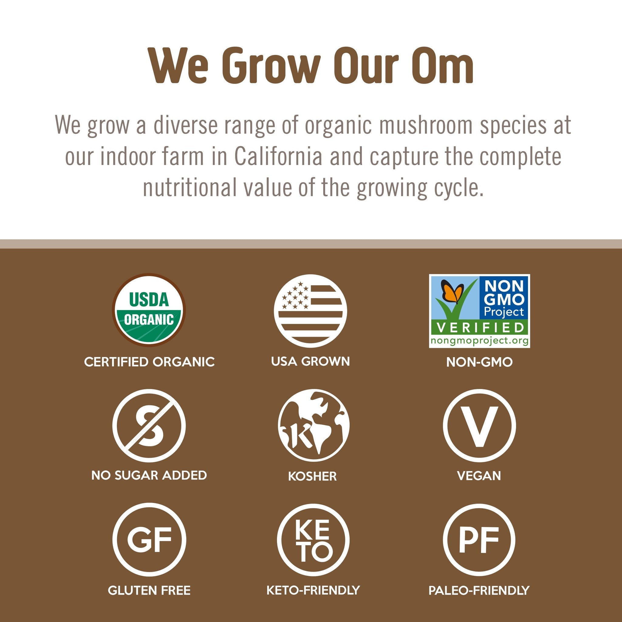 OM Turkey Tail Mushroom Powder-N101 Nutrition