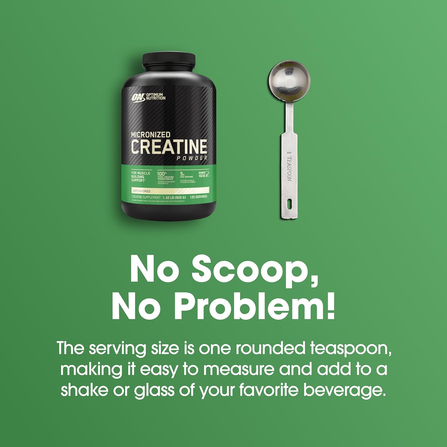 Optimum Nutrition Micronized Creatine Powder - Unflavored-N101 Nutrition
