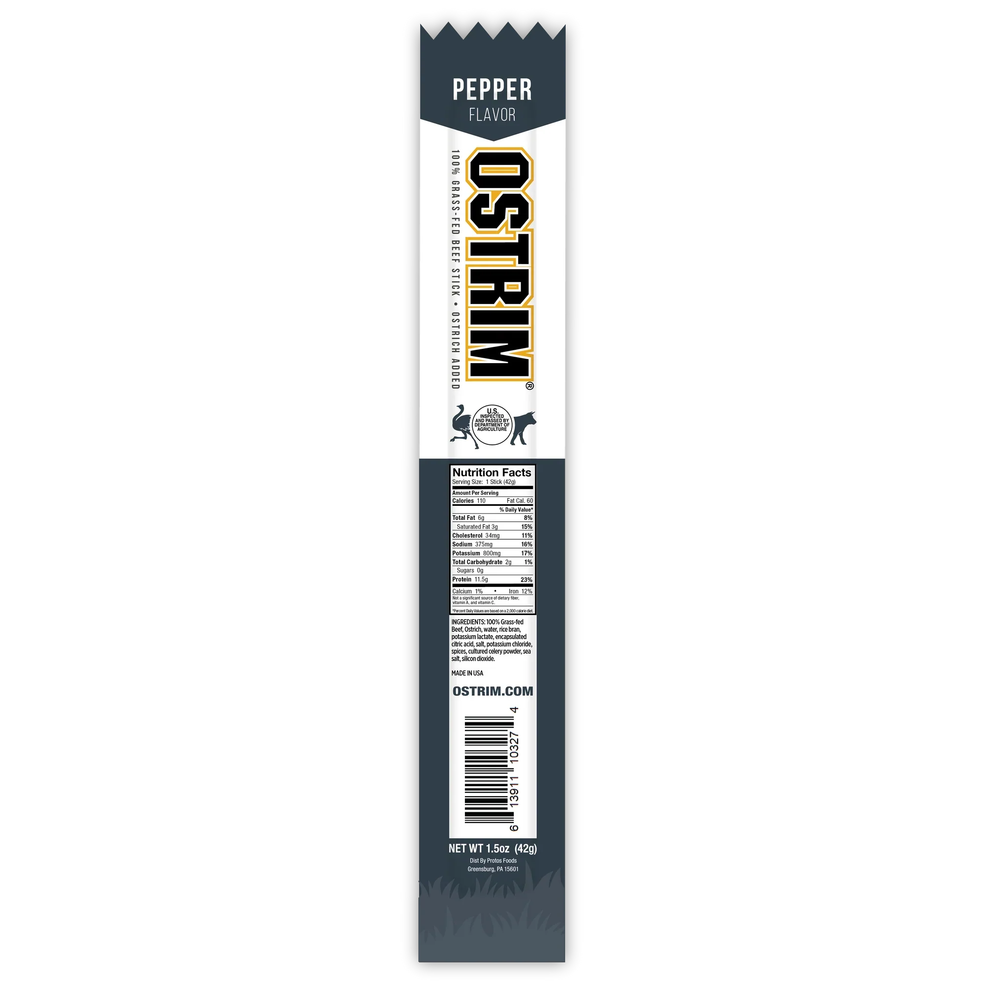 Ostrim Sticks-N101 Nutrition