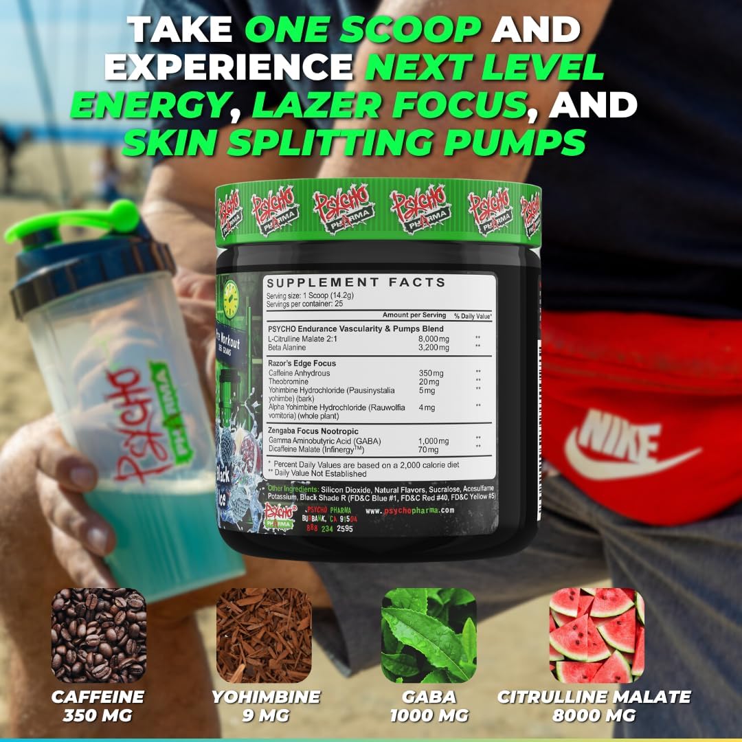 Psycho Pharma Edge of Insanity-N101 Nutrition