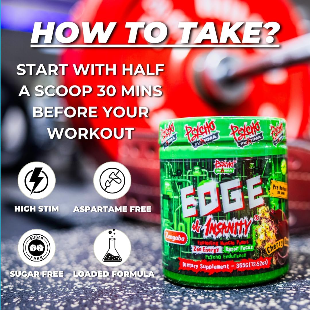Psycho Pharma Edge of Insanity-N101 Nutrition