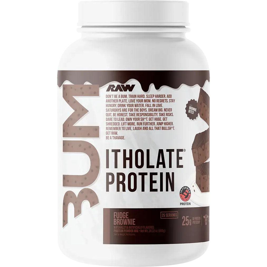 RAW Nutrition CBUM Itholate Protein-25 servings-Fudge Brownie-N101 Nutrition