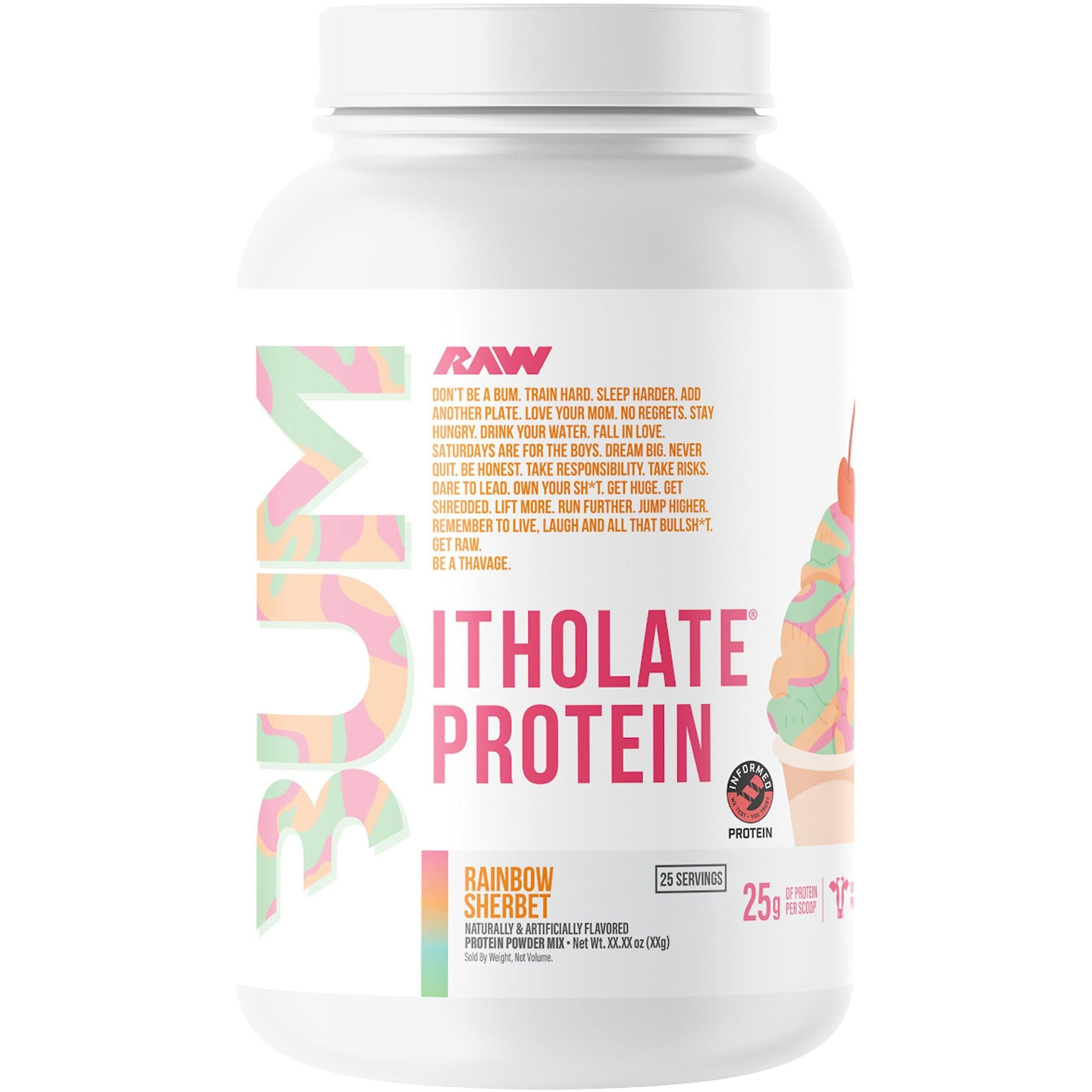 RAW Nutrition CBUM Itholate Protein-N101 Nutrition